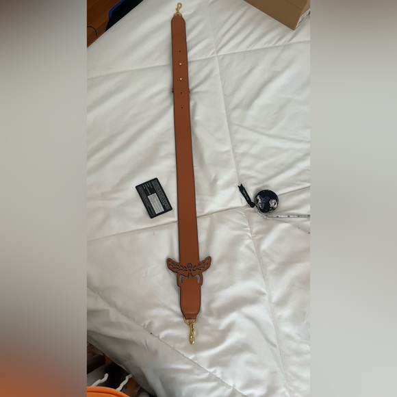 MCMTan Leather strap.